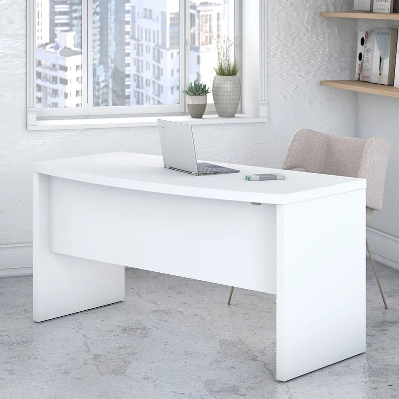 Bureau Echo 60W avec façade arrondie par Bush Business Furniture