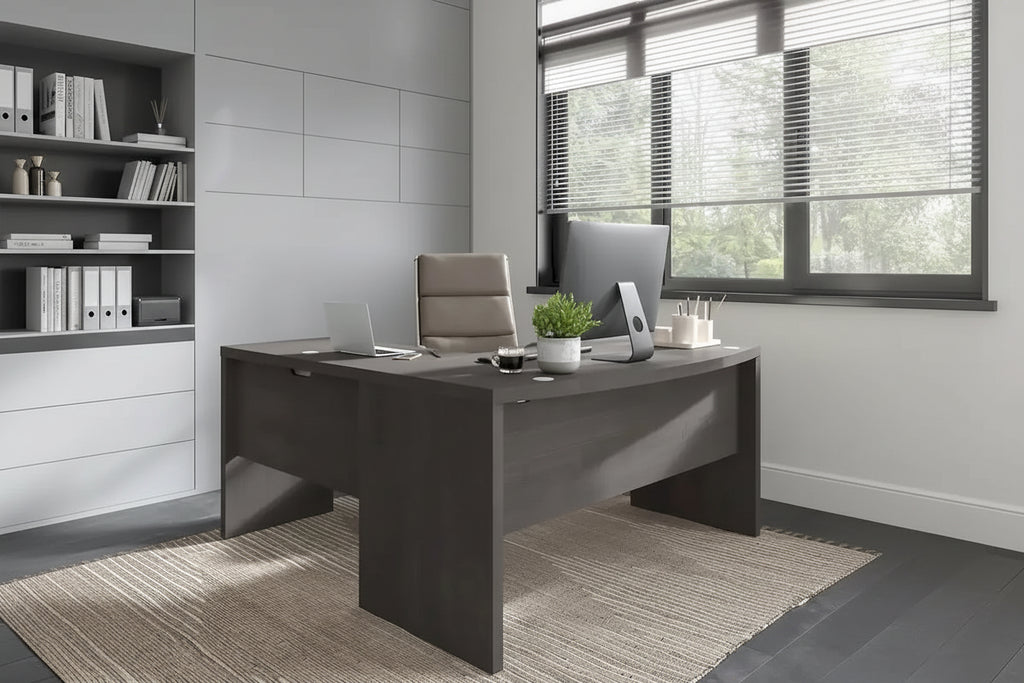 Bureau Echo 60W avec façade arrondie par Bush Business Furniture
