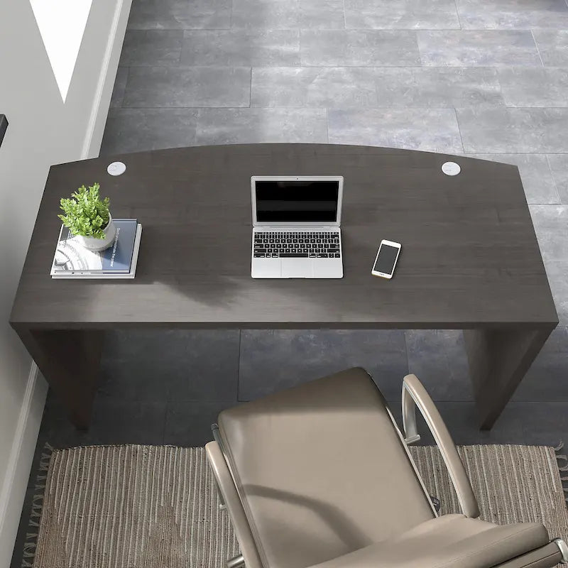 Bureau Echo 60W avec façade arrondie par Bush Business Furniture