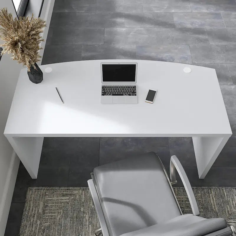 Bureau Echo 60W avec façade arrondie par Bush Business Furniture