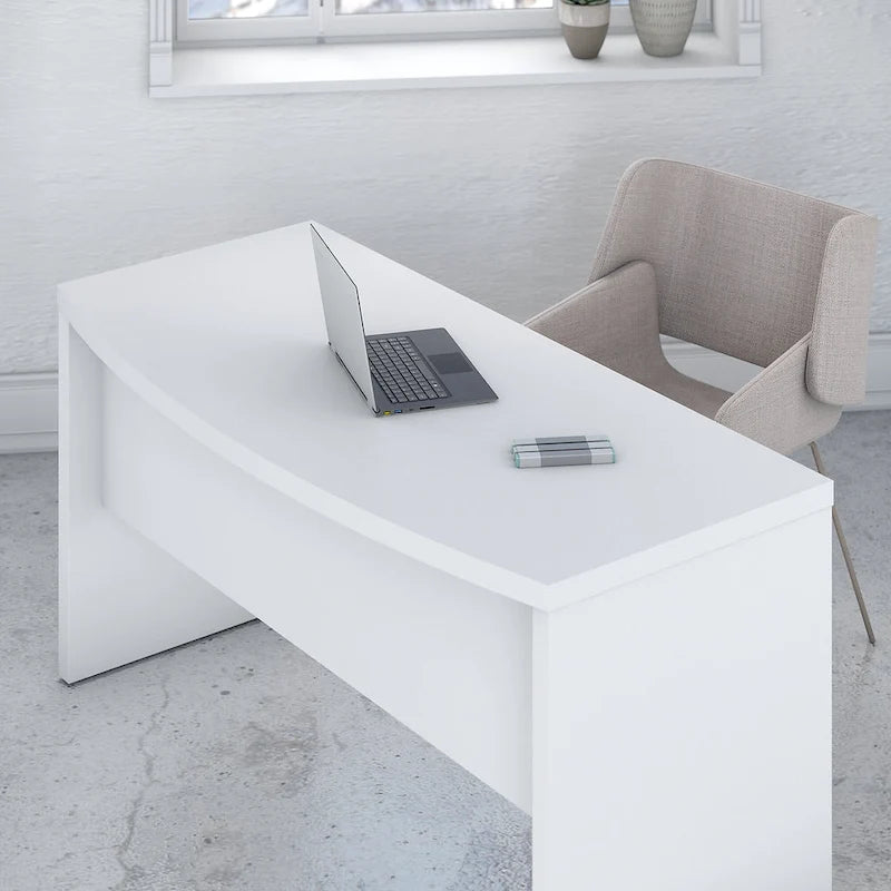 Bureau Echo 60W avec façade arrondie par Bush Business Furniture