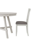 Chaises de salle à manger en bois massif avec assise en tissu de lin, lot de 2/4/6, chaise de cuisine