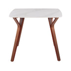 Table à manger avec plateau en marbre texturé, style moderne, cuisine et salle à manger