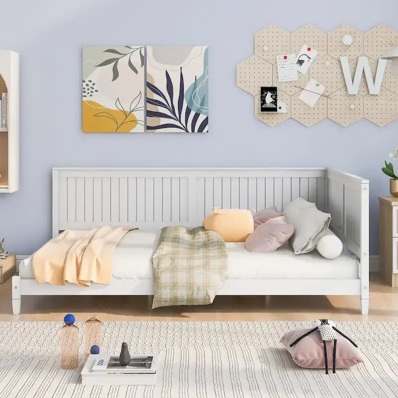 Lit de repos/canapé-lit en bois pleine grandeur