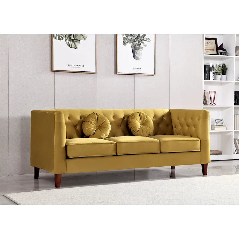 Canapé Chesterfield classique Fancher Kittleson