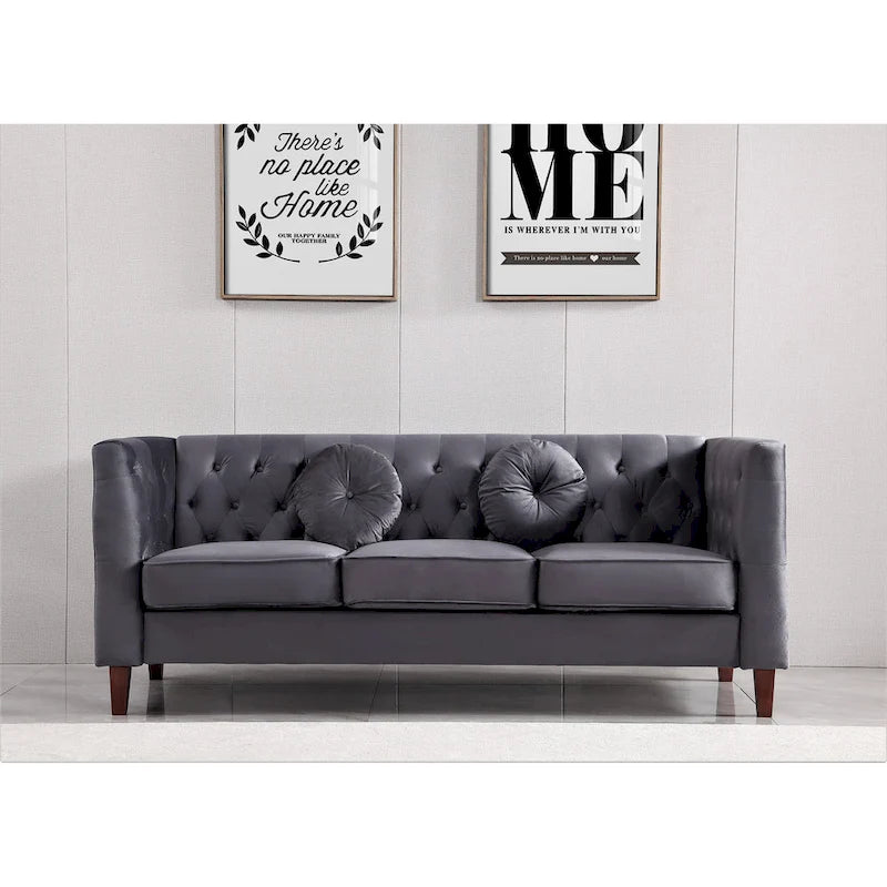 Canapé Chesterfield classique Fancher Kittleson