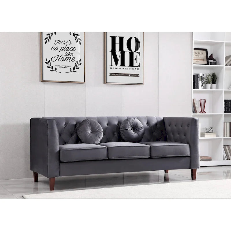 Canapé Chesterfield classique Fancher Kittleson