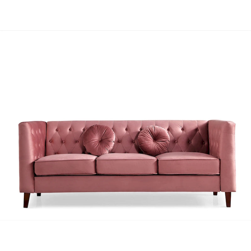 Canapé Chesterfield classique Fancher Kittleson