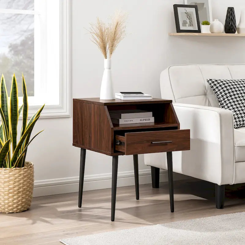 Table d'appoint contemporaine minimaliste, Accent de salon moderne