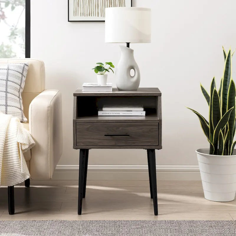 Table d'appoint contemporaine minimaliste, Accent de salon moderne