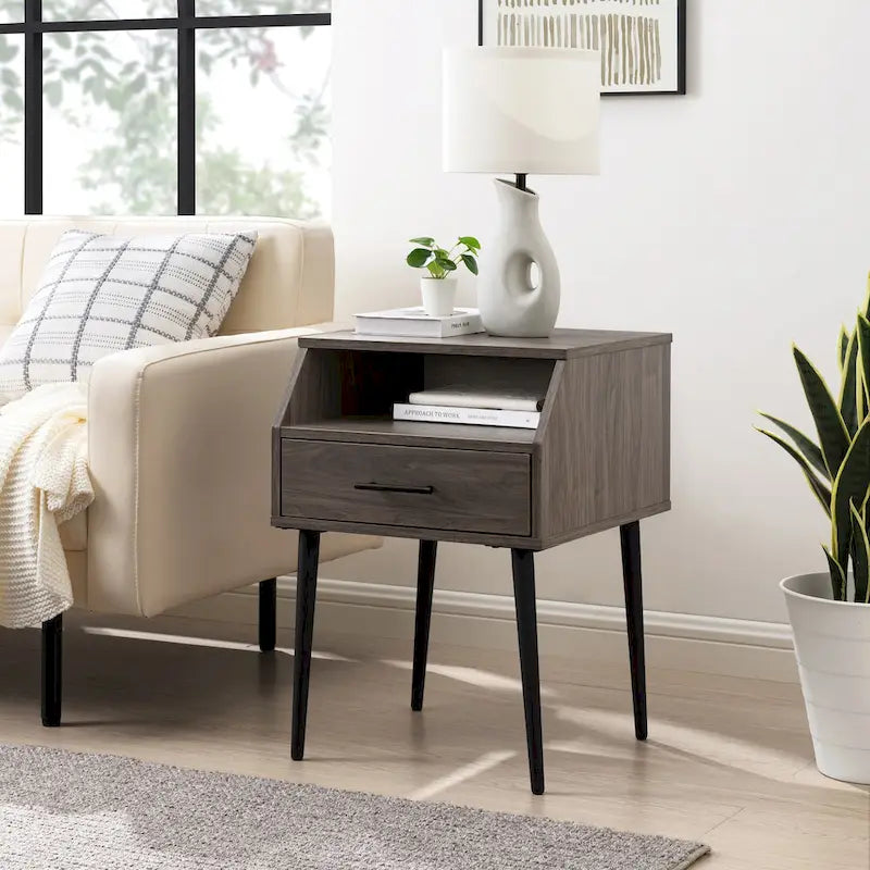 Table d'appoint contemporaine minimaliste, Accent de salon moderne