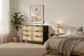 Commode 6 tiroirs en rotin Commode en rotin