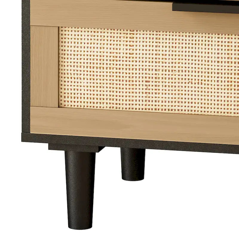 Commode 6 tiroirs en rotin Commode en rotin