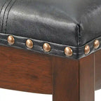 Tabourets de bar rembourrés « Saddle » Simple Living Lonnie de 29 po (paquet de 2)
