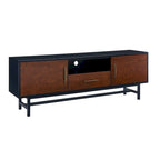 Meuble TV SEI Furniture Belize pour téléviseurs jusqu'à 61 po, style moderne du milieu du siècle