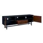 Meuble TV SEI Furniture Belize pour téléviseurs jusqu'à 61 po, style moderne du milieu du siècle