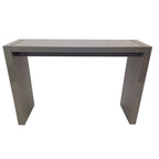 Table de bar de salle à manger en bois laqué MDF