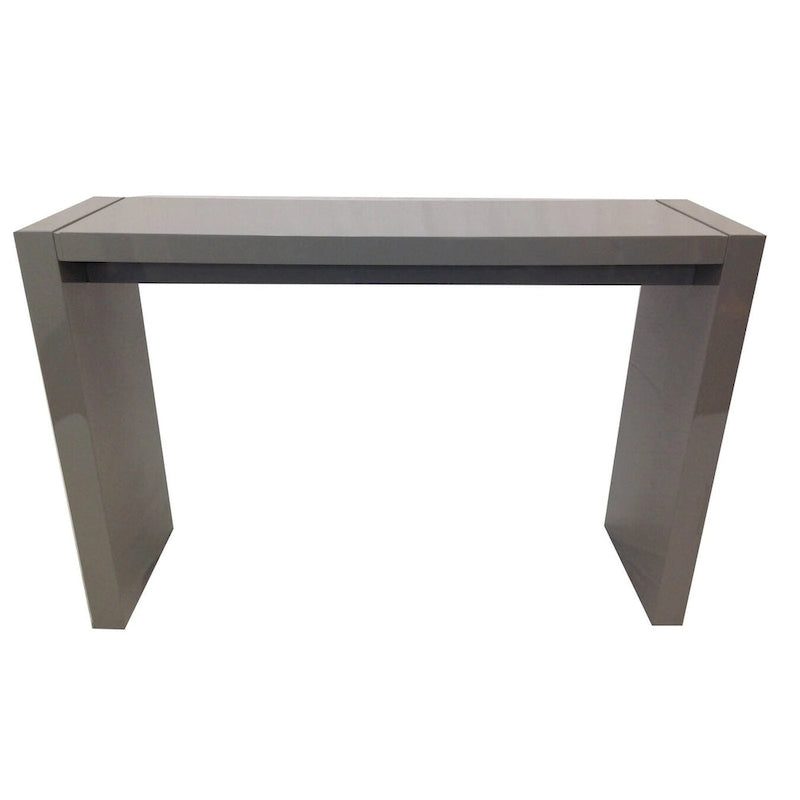 Table de bar de salle à manger en bois laqué MDF
