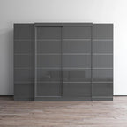 Bureau mural pliable avec tableau noir intégré, blanc, design compact