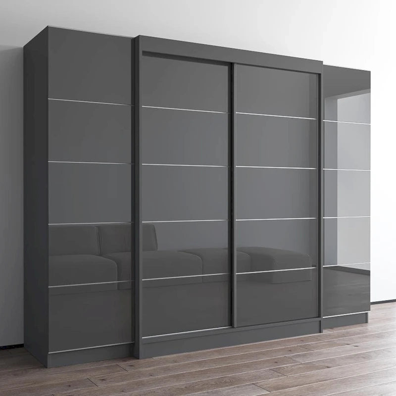 Bureau mural pliable avec tableau noir intégré, blanc, design compact