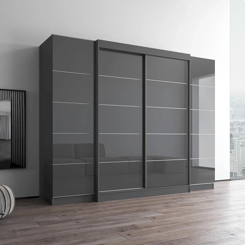 Bureau mural pliable avec tableau noir intégré, blanc, design compact