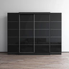Bureau mural pliable avec tableau noir intégré, blanc, design compact