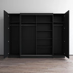 Bureau mural pliable avec tableau noir intégré, blanc, design compact