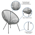 Lot de 2 chaises de salle à manger en cuir reconstitué, marron, style moderne du milieu du siècle