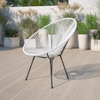 Lot de 2 chaises de salle à manger en cuir reconstitué, marron, style moderne du milieu du siècle