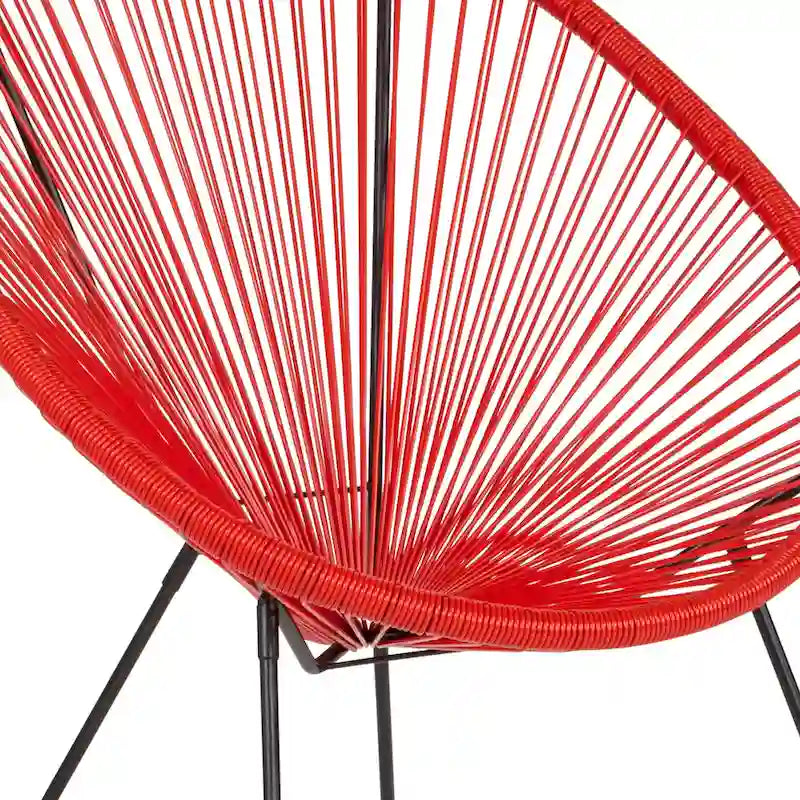 Lot de 2 chaises de salle à manger en cuir reconstitué, marron, style moderne du milieu du siècle
