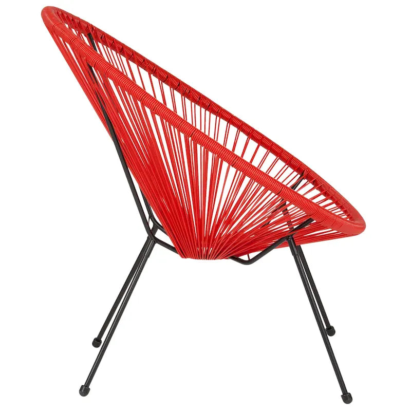 Lot de 2 chaises de salle à manger en cuir reconstitué, marron, style moderne du milieu du siècle