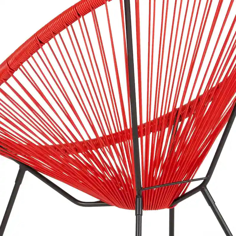 Lot de 2 chaises de salle à manger en cuir reconstitué, marron, style moderne du milieu du siècle