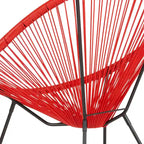 Lot de 2 chaises de salle à manger en cuir reconstitué, marron, style moderne du milieu du siècle