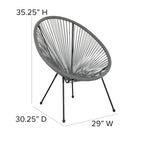 Lot de 2 chaises de salle à manger en cuir reconstitué, marron, style moderne du milieu du siècle