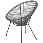 Lot de 2 chaises de salle à manger en cuir reconstitué, marron, style moderne du milieu du siècle