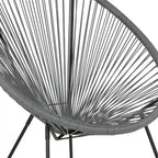 Lot de 2 chaises de salle à manger en cuir reconstitué, marron, style moderne du milieu du siècle
