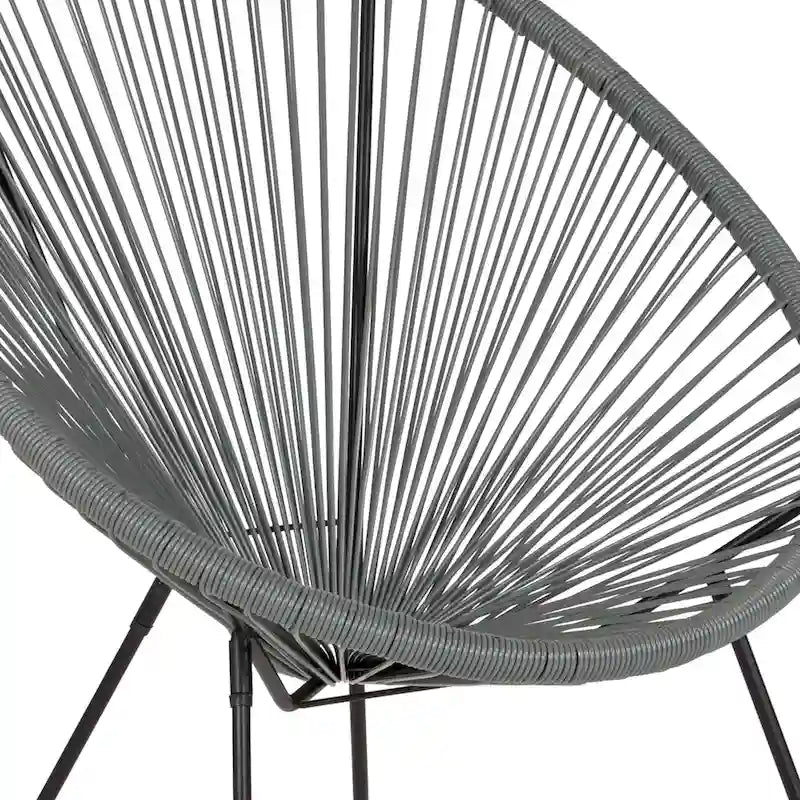Lot de 2 chaises de salle à manger en cuir reconstitué, marron, style moderne du milieu du siècle