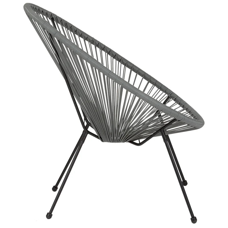 Lot de 2 chaises de salle à manger en cuir reconstitué, marron, style moderne du milieu du siècle