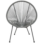 Lot de 2 chaises de salle à manger en cuir reconstitué, marron, style moderne du milieu du siècle