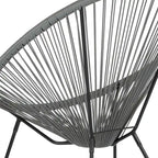 Lot de 2 chaises de salle à manger en cuir reconstitué, marron, style moderne du milieu du siècle