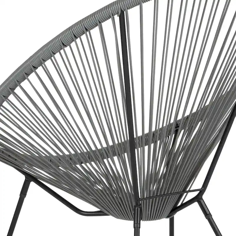 Lot de 2 chaises de salle à manger en cuir reconstitué, marron, style moderne du milieu du siècle