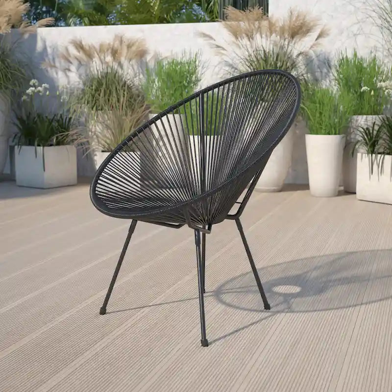 Lot de 2 chaises de salle à manger en cuir reconstitué, marron, style moderne du milieu du siècle