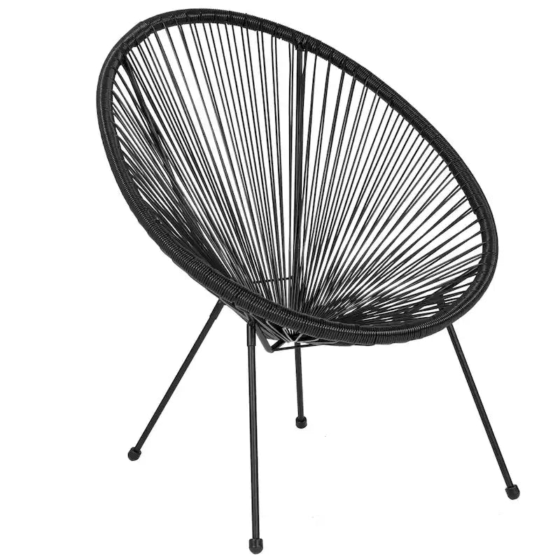 Lot de 2 chaises de salle à manger en cuir reconstitué, marron, style moderne du milieu du siècle