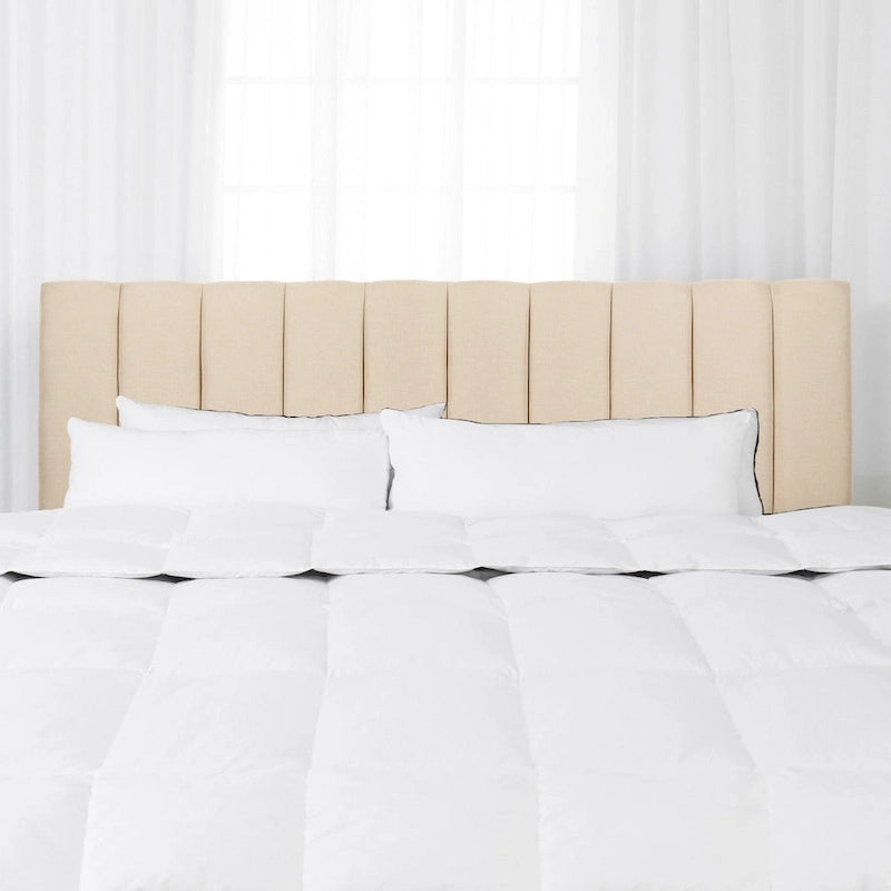 Tête de lit capitonnée en velours Helena King Size de CorLiving