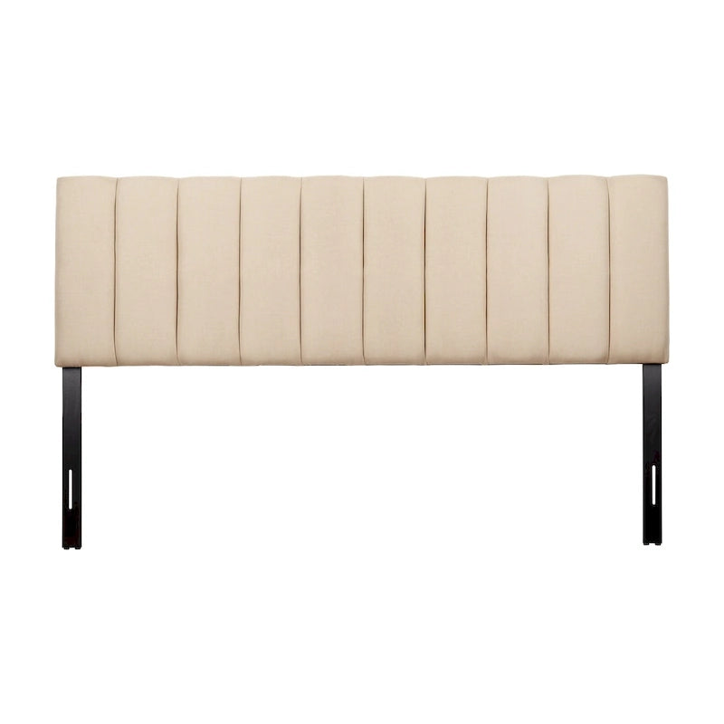 Tête de lit capitonnée en velours Helena King Size de CorLiving