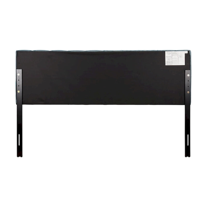 Tête de lit capitonnée en velours Helena King Size de CorLiving