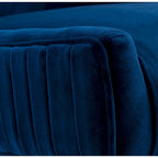 Chaise de salle à manger capitonnée à pieds en acrylique, style moderne, 56 cm (L) x 71 cm (P) x 96,5 cm (H)