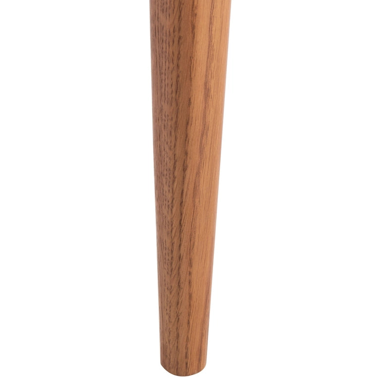 Lot de 2 chaises de salle à manger en rotin, tissées naturelles, 40,6 cm L x 53,3 cm P x 86,4 cm H