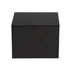 Table de chevet murale en bois avec porte battante (Lot de 2)