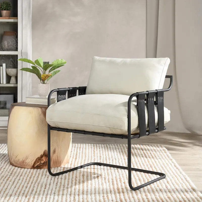 Fauteuil d'appoint en cuir Morodo Classic Home